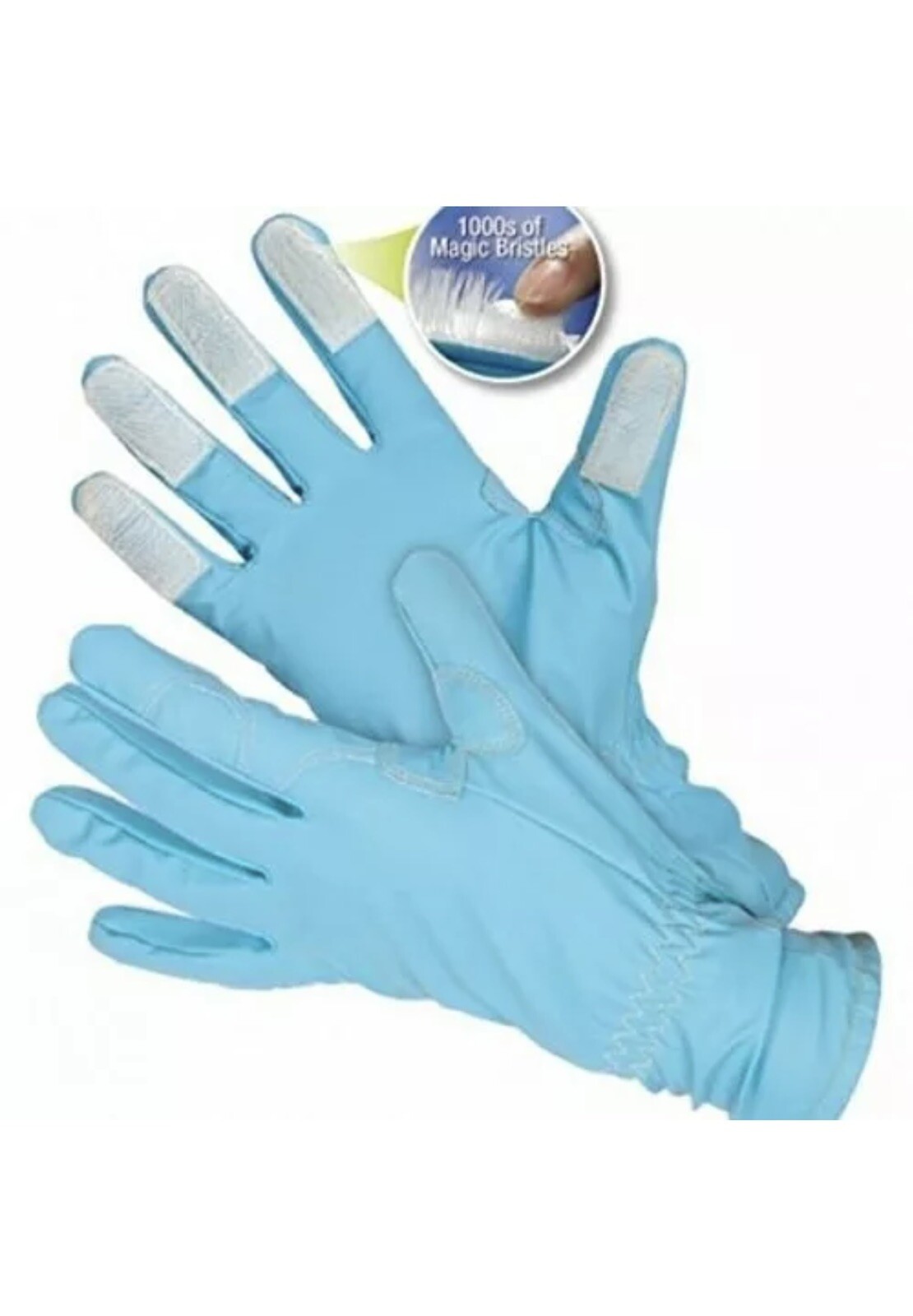 Magic Bristle Cleaning Gloves Magic Bristle Cleaning Gloves (4pair) Blue