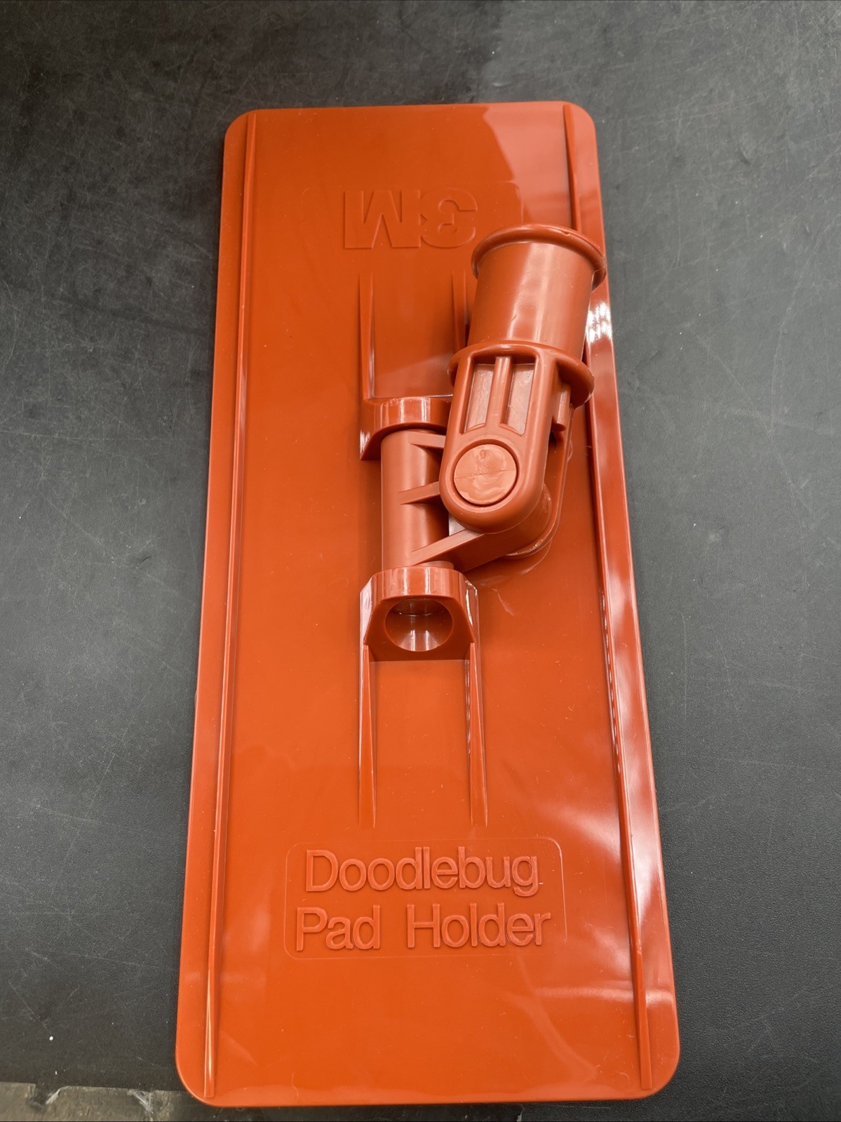 3M Doodlebug Pad Holder [for Threaded Handle]: 1 holder / 3.75 in. x 9 in. Orang