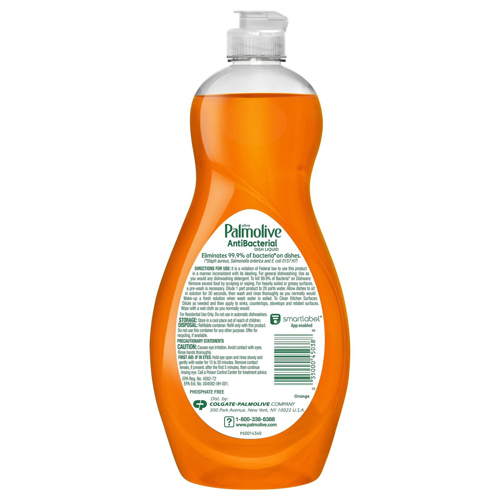 2 PACK of Palmolive Ultra Liquid Dish Soap, 20 fluid ounce each