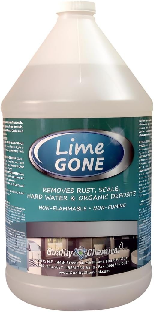 Lime-Gone Remover – 128 oz – Bathroom Cleaner