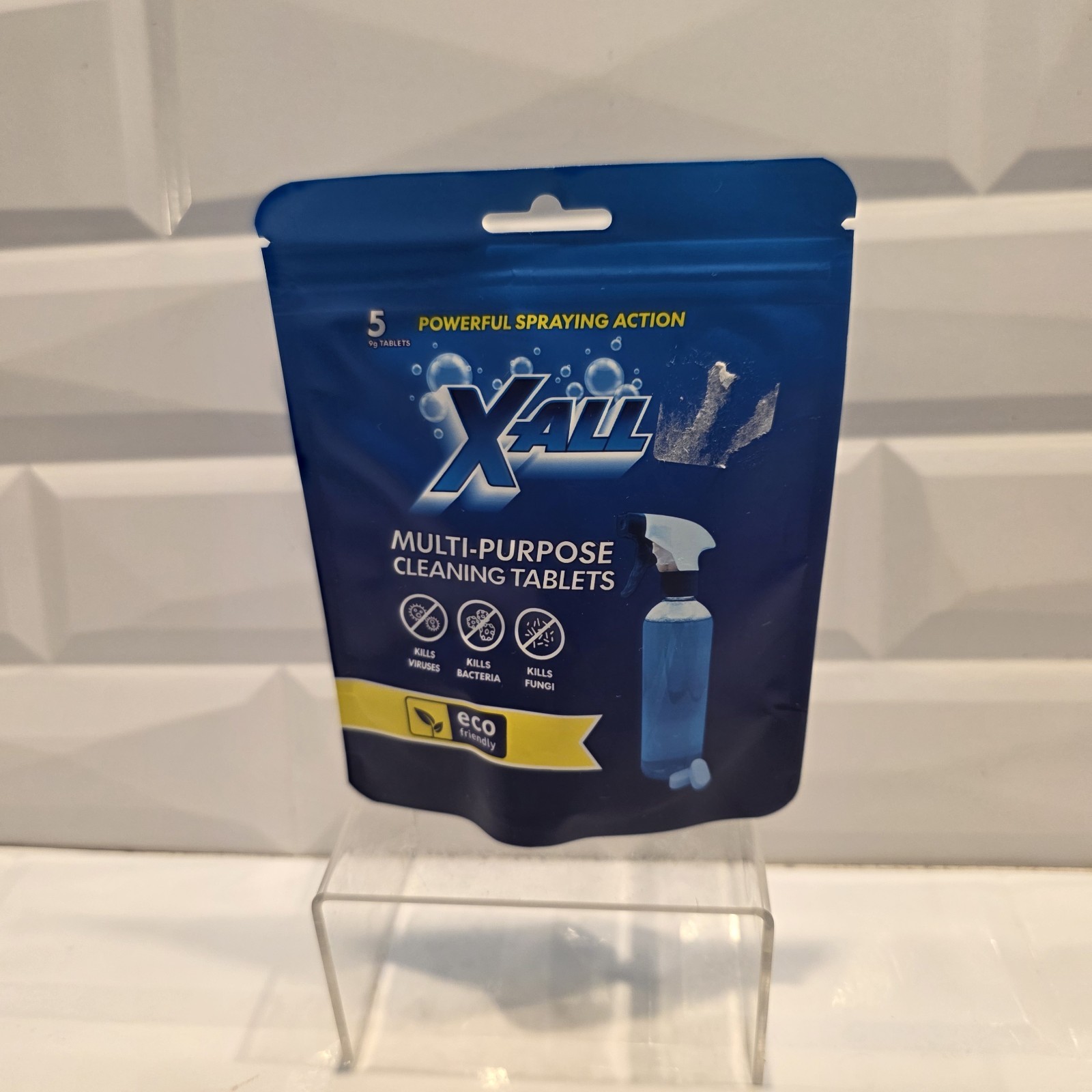 X-ALL Multipurpose Cleaning Tablets- 5 Count- NEW AND SEALED