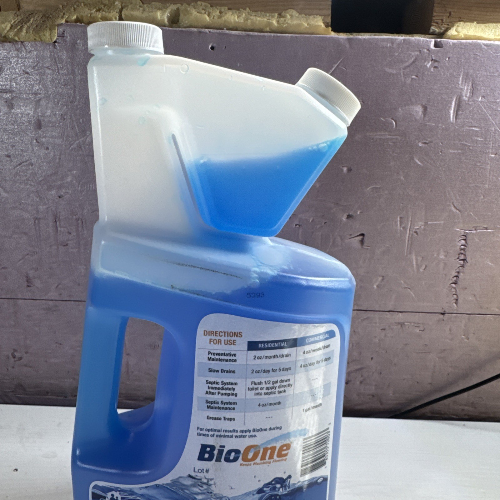 BioOne 64 oz. Liquid Drain and Septic System Maintainer