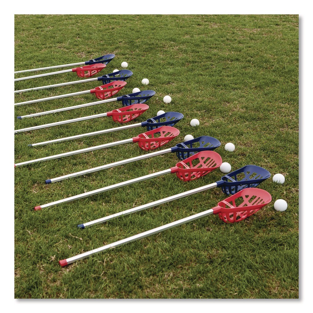 Champion Sports LAXSR 6 Balls/12 Sticks Soft Lacrosse Set (1-Set) New