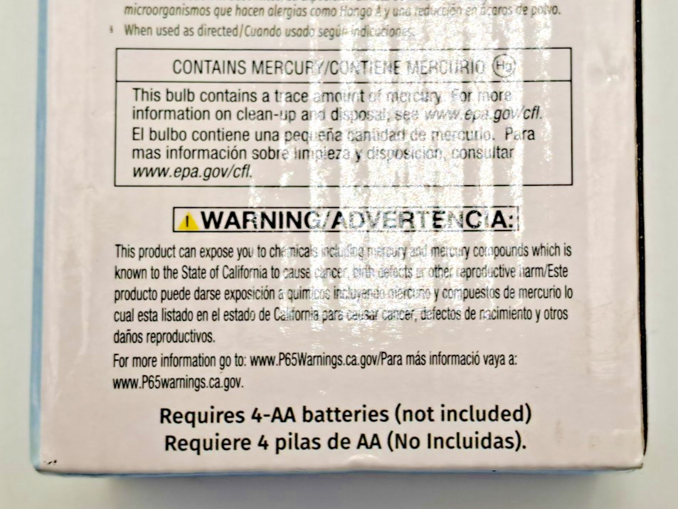 SUNCATCHER SANITIZING WAND Disinfecting Lamp PORTABLE Open Box 2020 Unused