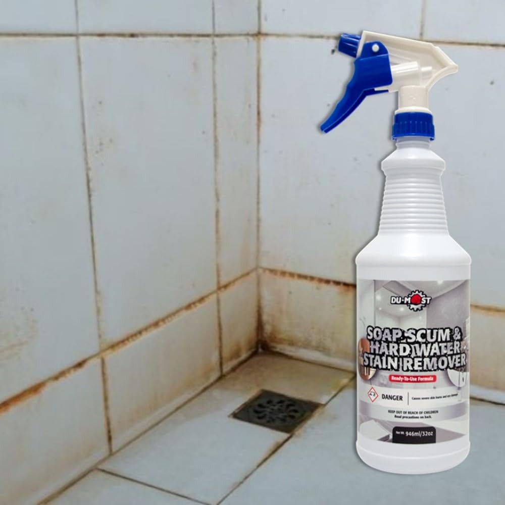Soap Scum & Hard Water Stain Remover, High Foaming Acid Cleaner Removes Limes…