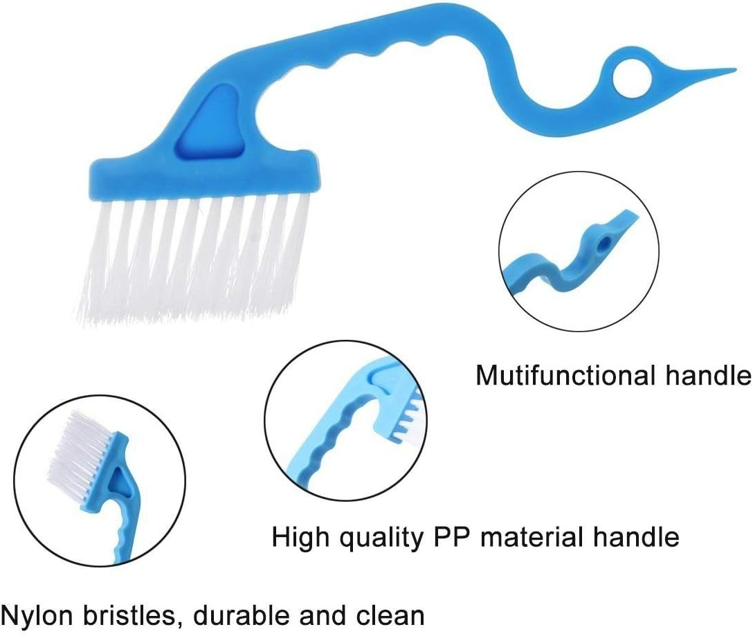 2pcs Hand-held Groove Gap Cleaning Tools Door Window Track Kitchen Cleaning B…