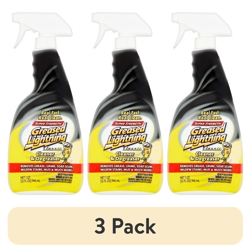 3 Pack Multi-Purpose Cleaner Degreaser Stain Remover Household Cleaning Solution