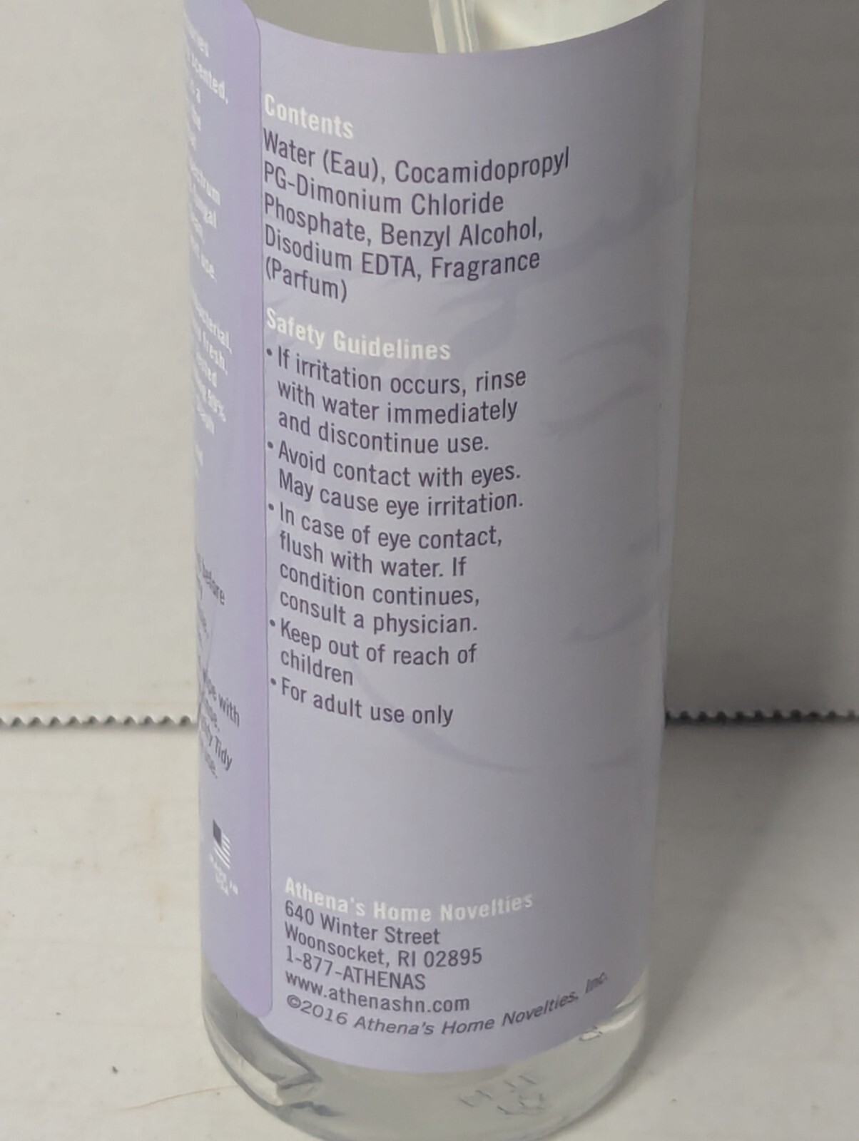 2 Bottles Of Adult Toy Cleaners