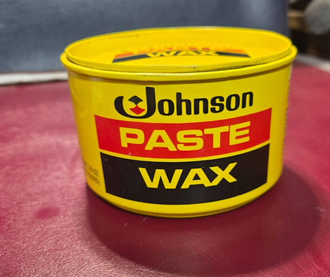 SC Johnson Discontinued Wood Paste Wax 60% Full Can Not Used Much 14 Oz