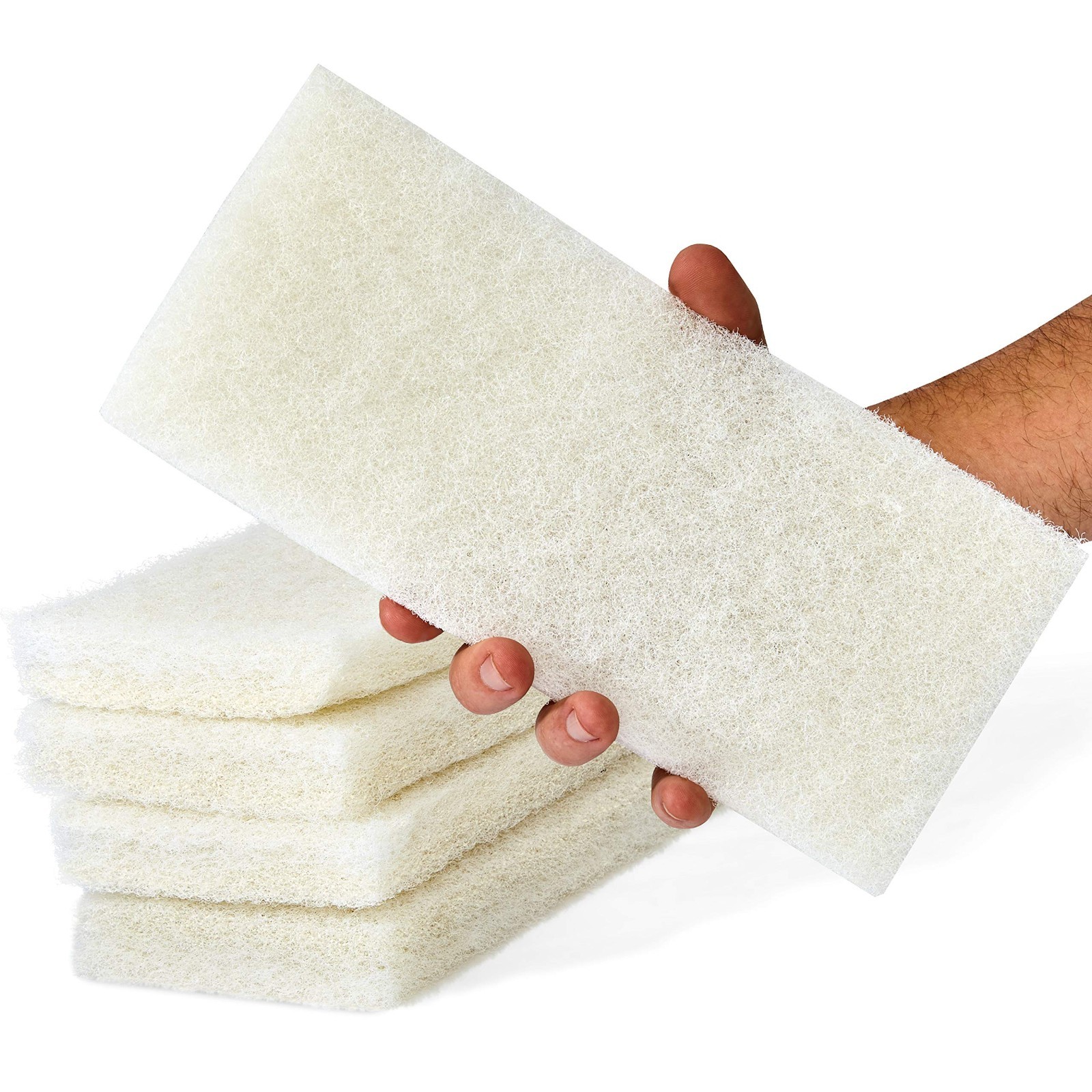 Non-Scratch Reusable Scrubbing Pads 5 Pack – 10×4.5in Multi-Surface Cleaners
