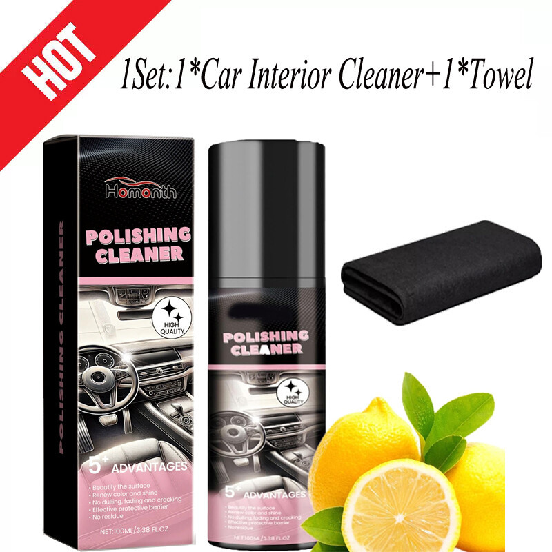 Car Interior Cleaner, Vehicle Interior Polish | Interior Detailer Spray-2025 NEW
