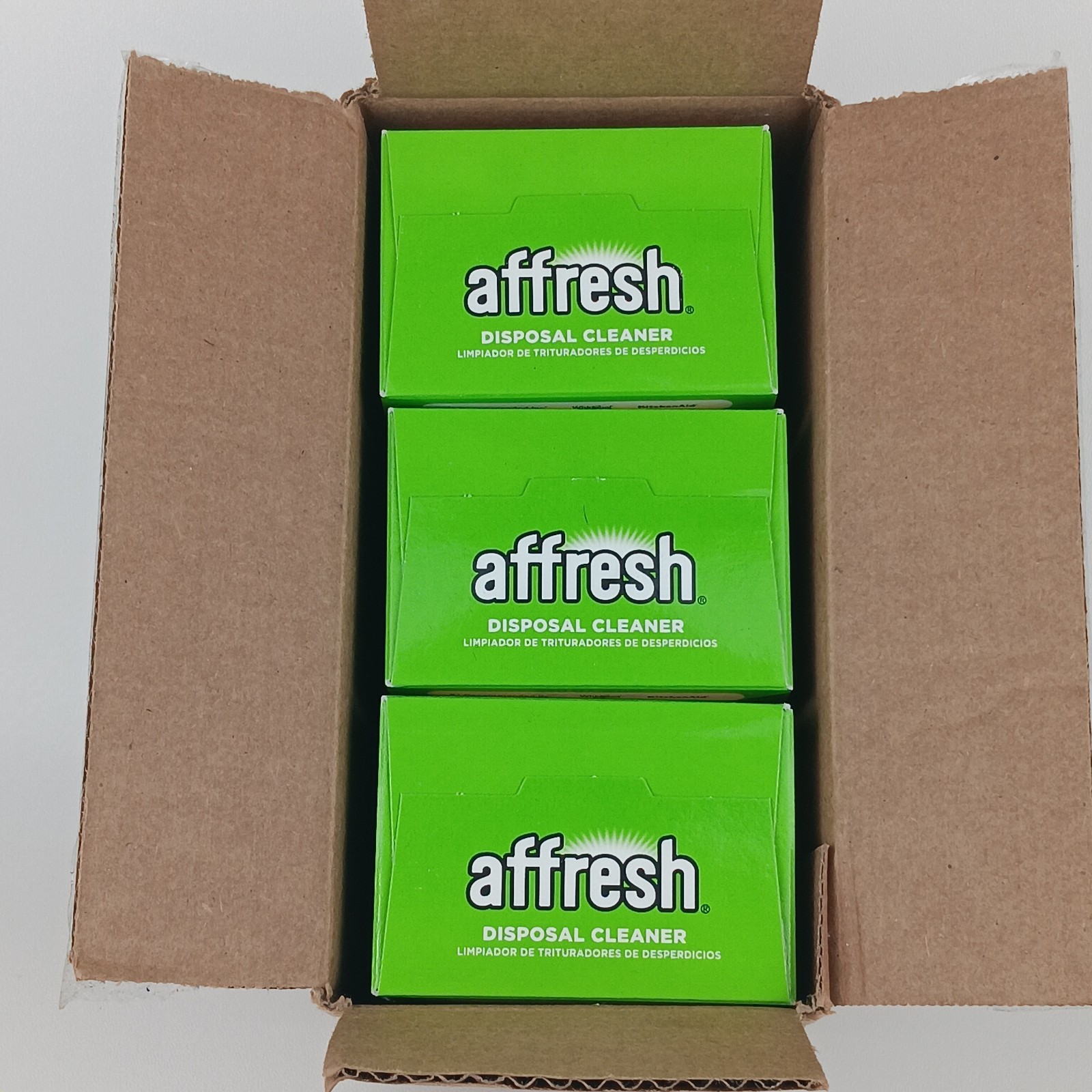 Affresh Garbage Disposal Cleaner, Removes Odor-Causing Residues LOT OF 3
