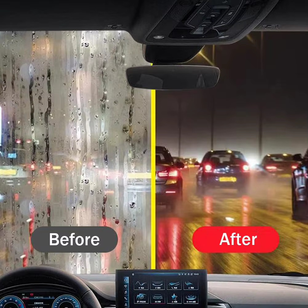 Car Glass Oil Film Remover Glass Cleaning Board Hydrophobic Glass Coating for Wi
