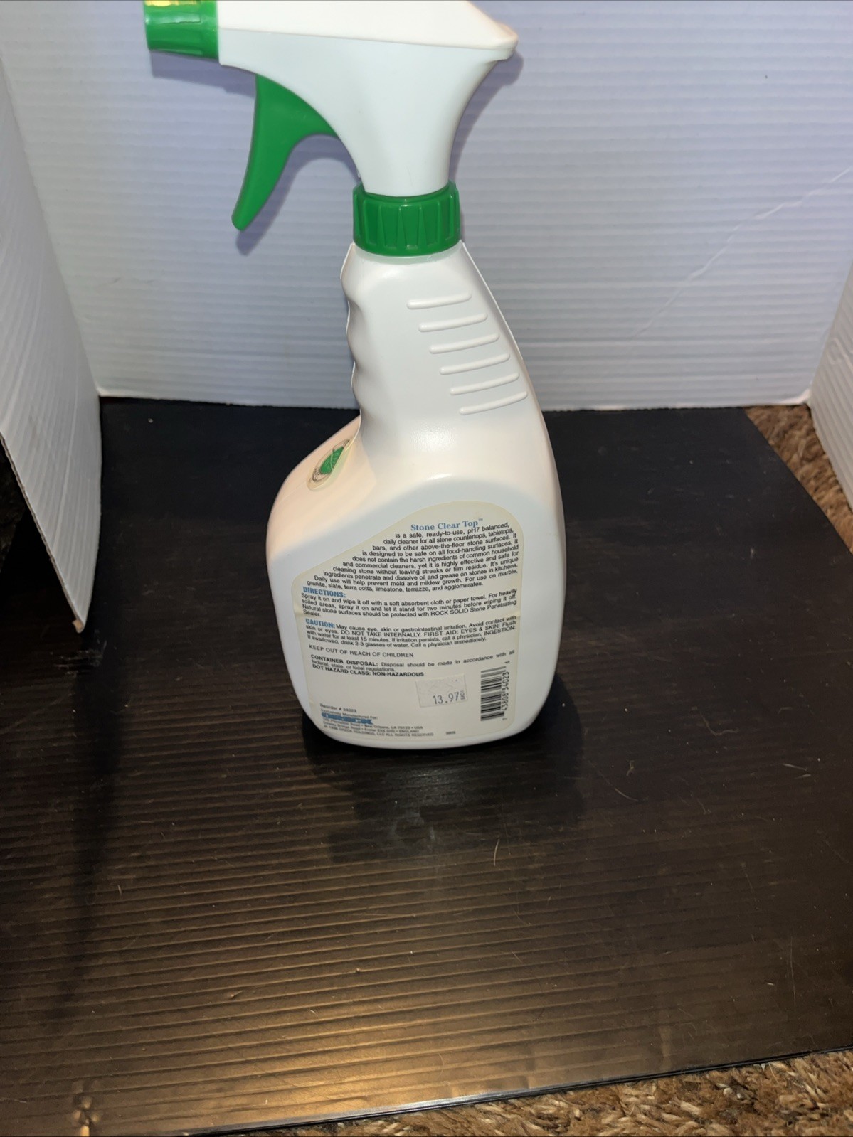 Vintage NOS Oreck Stone Countertop Cleaner Discontinued 1998 Original 32oz
