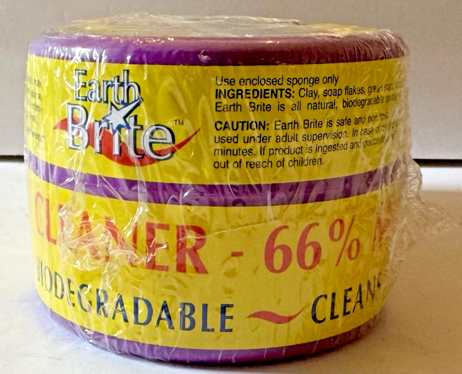 2 Pk Earth Brite All Purpose Original Multi Surface Cleaner Made In France NEW