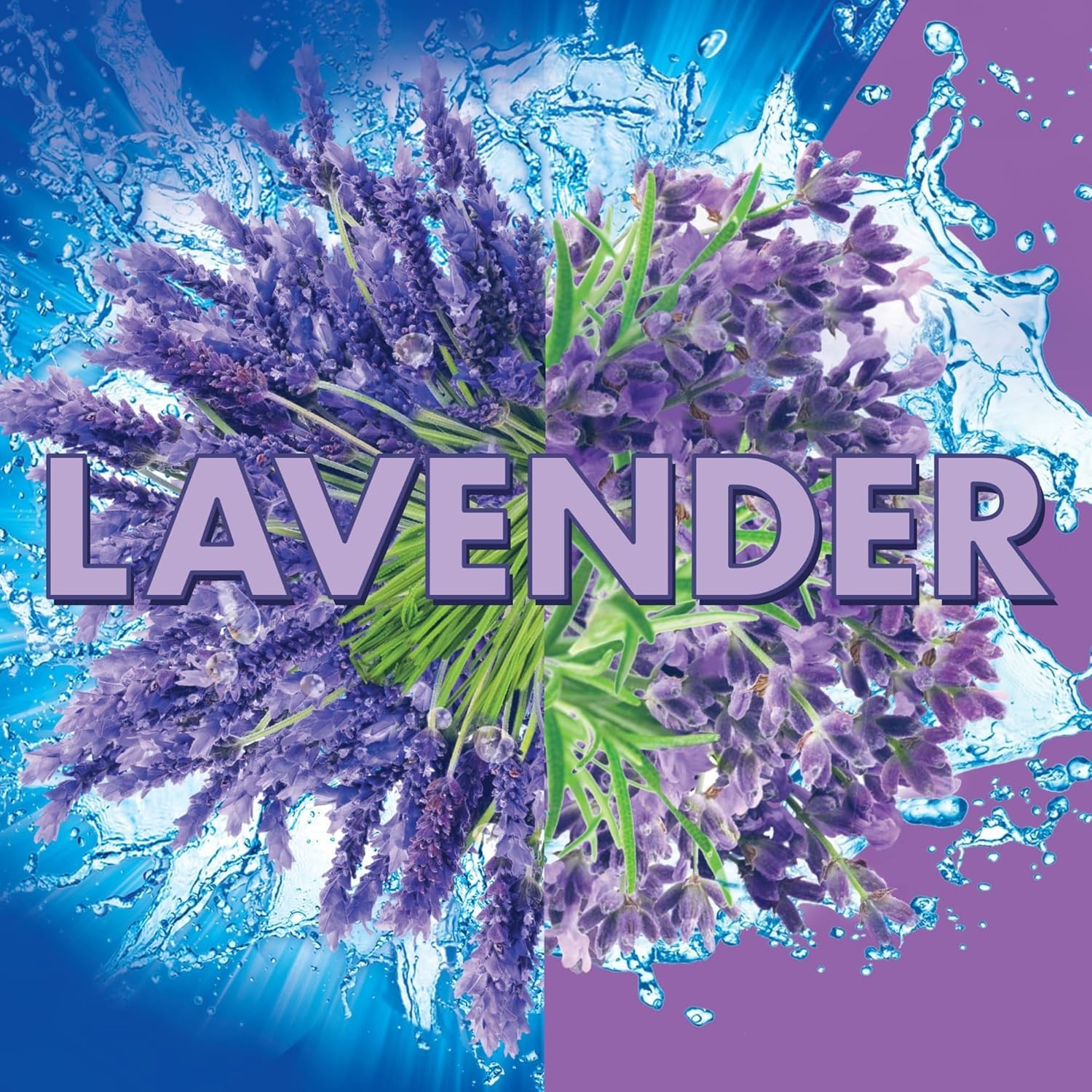 4-in-1 Rim Hanger Toilet Bowl Cleaner, Lavender, 2 Count