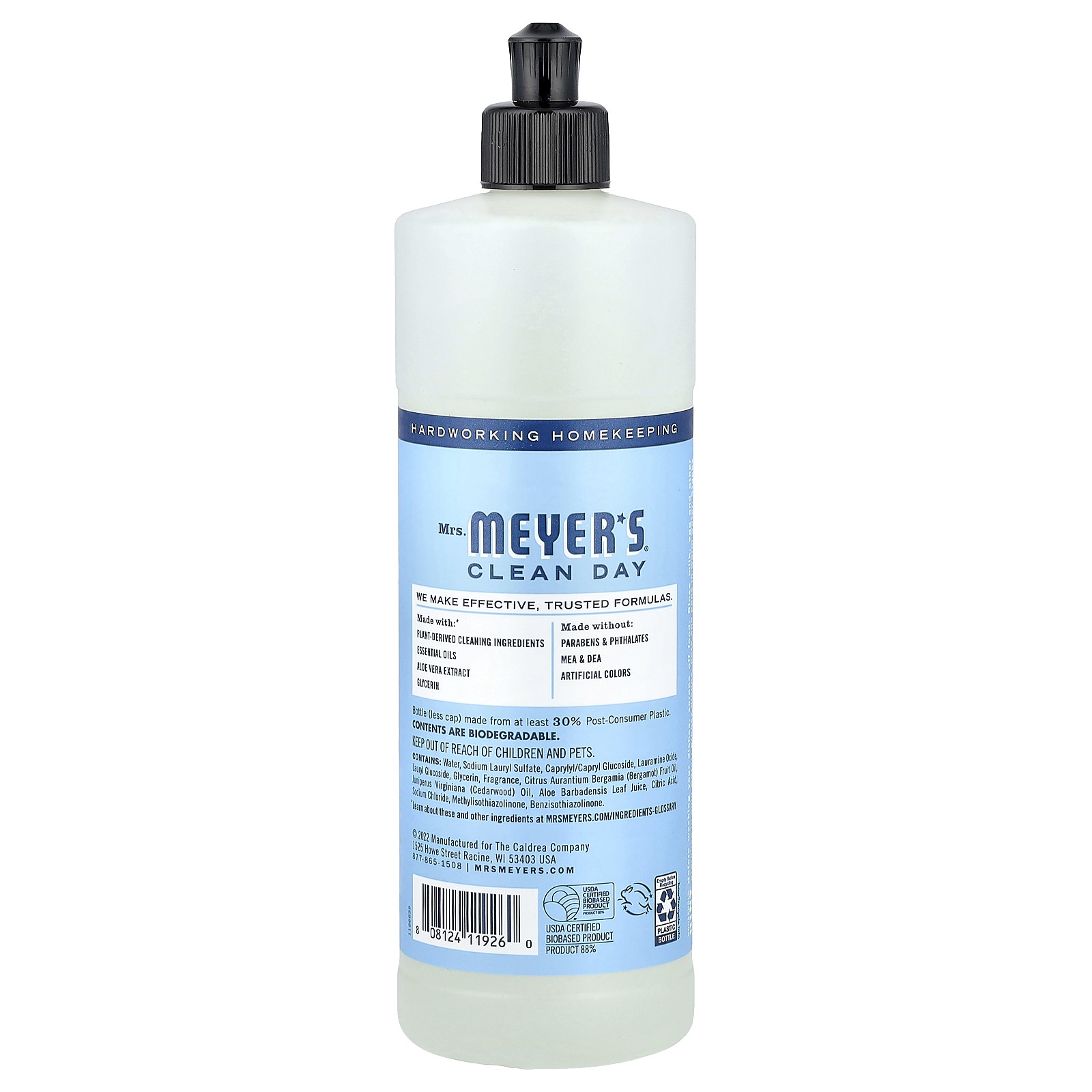 Dish Soap, Rain Water, 16 fl oz (473 ml)