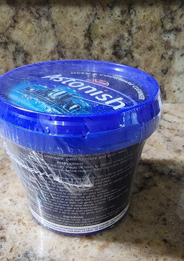 Astonish Oven & Cookware Cleaner Cleaning Paste 500g 17oz 300mL