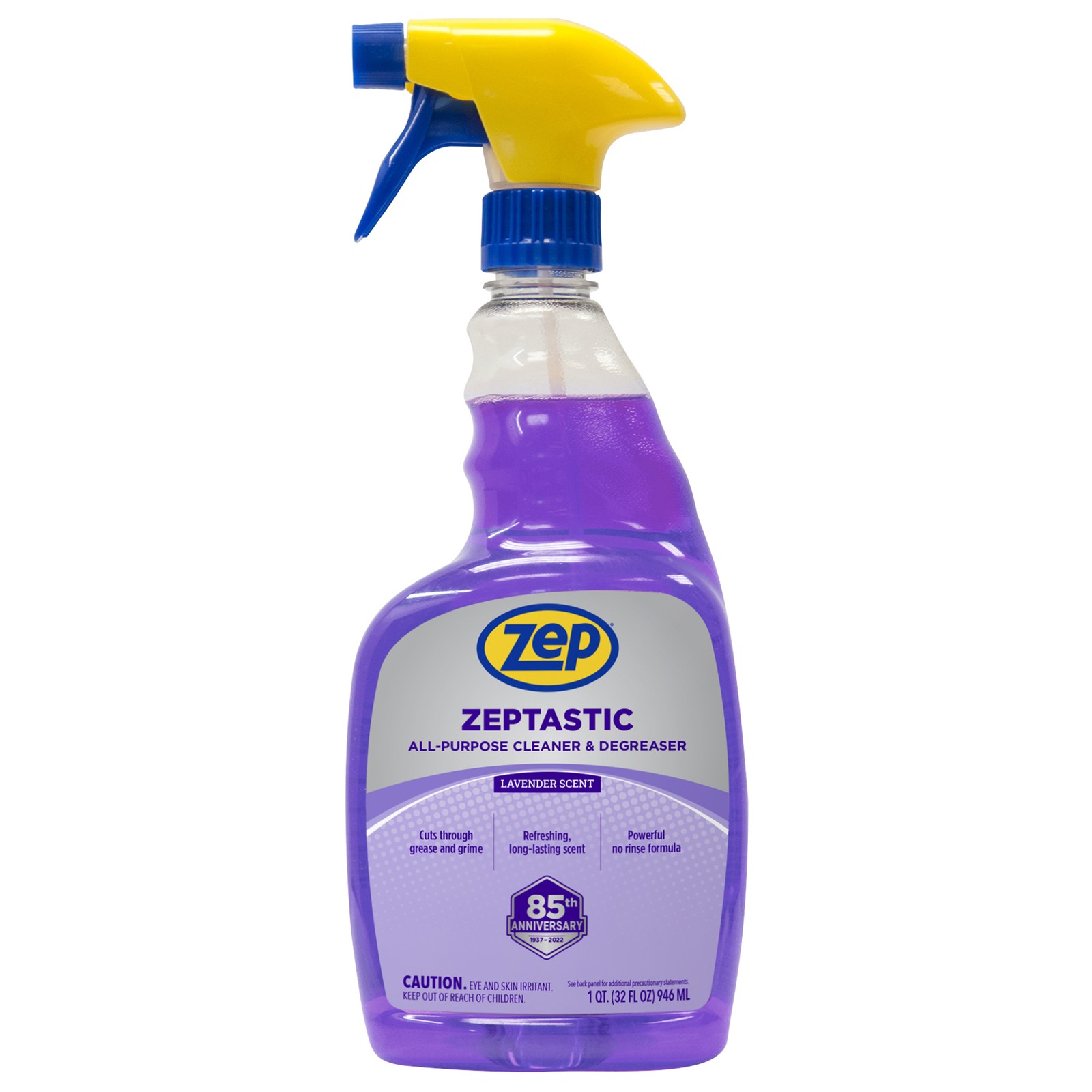 Zep Zeptastic All-Purpose Cleaner and Degreaser – 32 oz (Case of 12) 325712 –