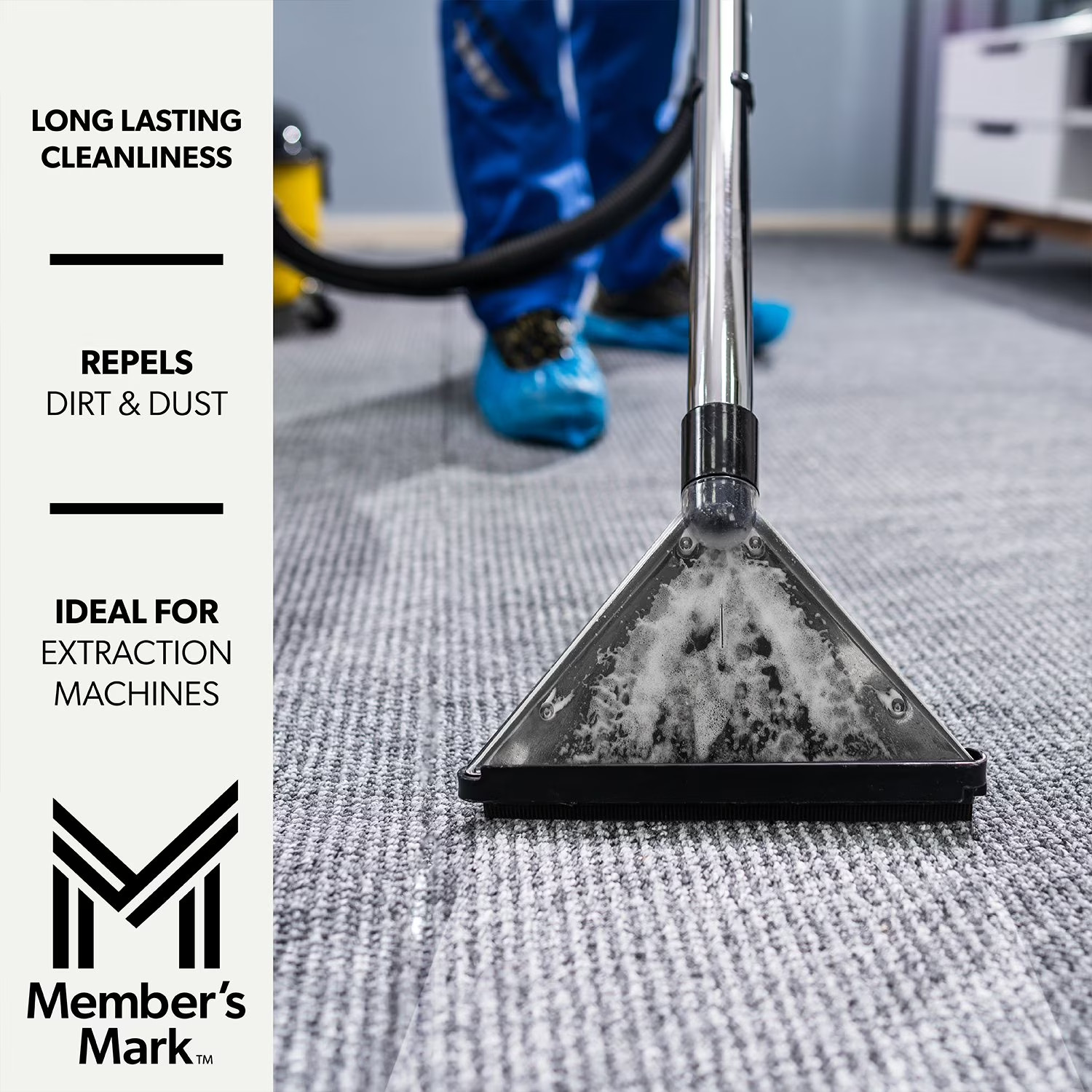 Member’s Mark Commercial Carpet Cleaner Concentrate Liquid, 1 Gal., 4 pk