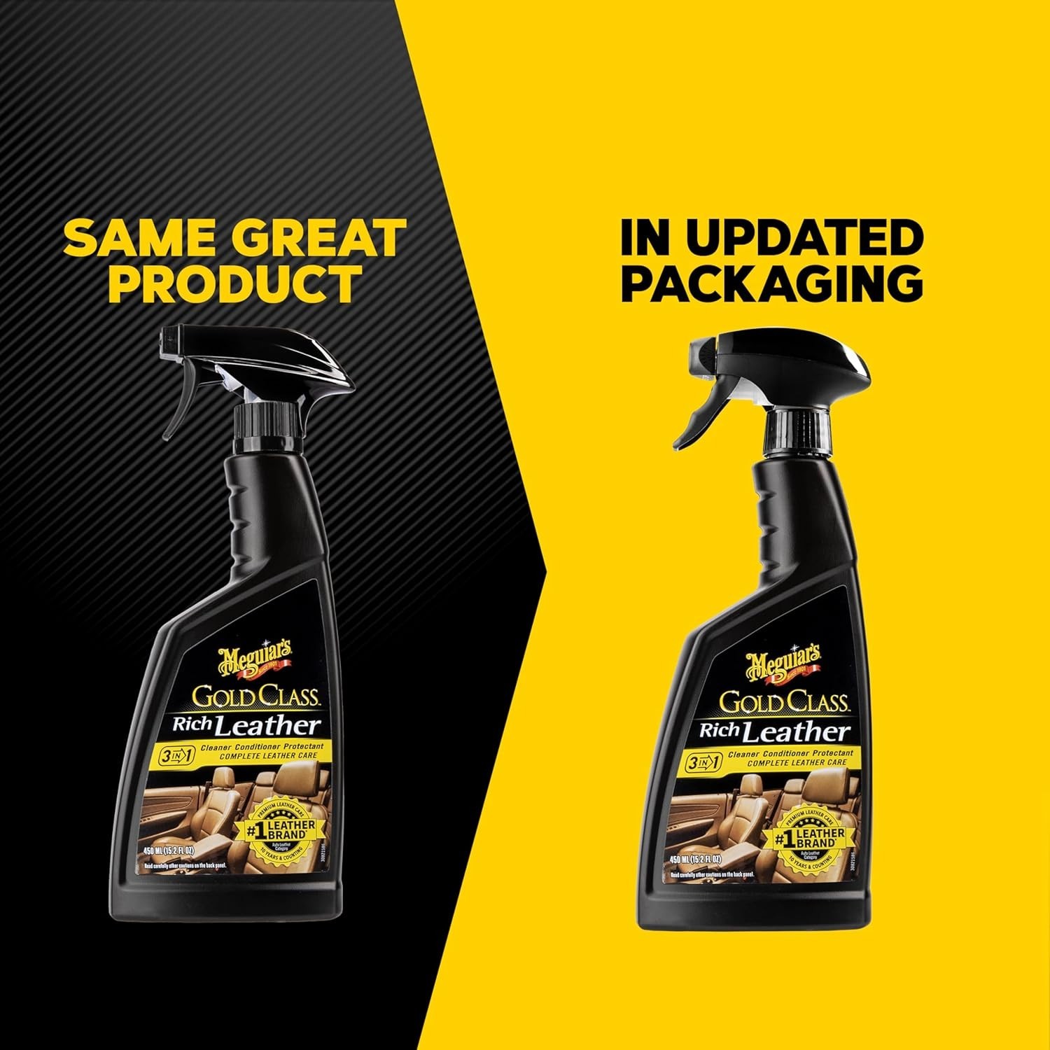 Gold Class Rich Leather Cleaner & Conditioner Spray with UV Protection – 15.2oz