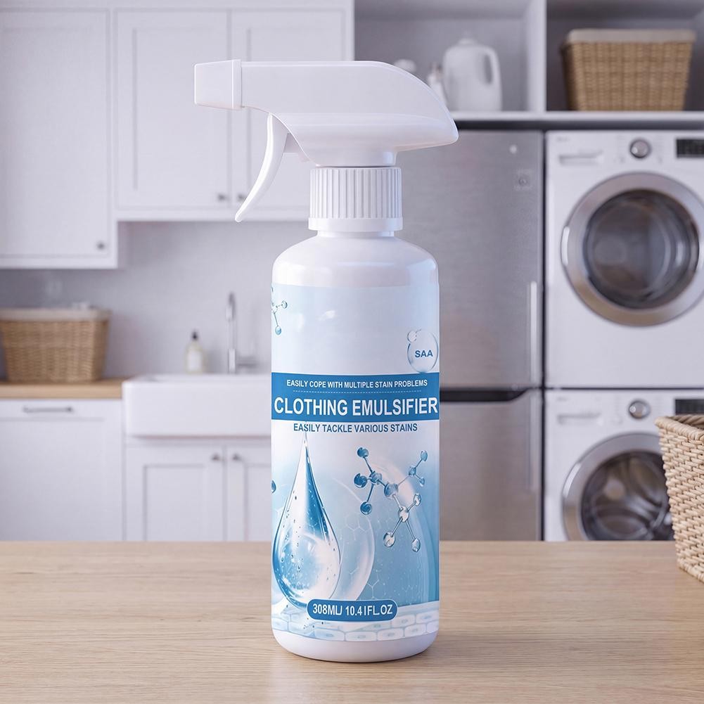 Clothing Emulsifier,Powerful Laundry Stain Remover Spray