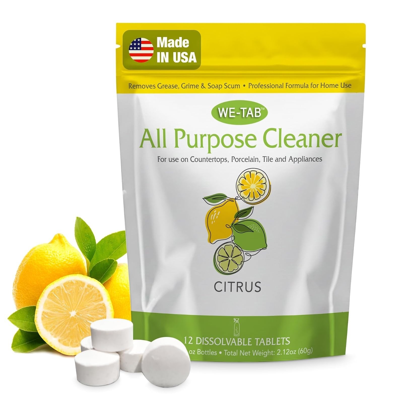 All Purpose Cleaner Concentrate Refill, Multi Surface Clean Refill, Non-toxic Cl