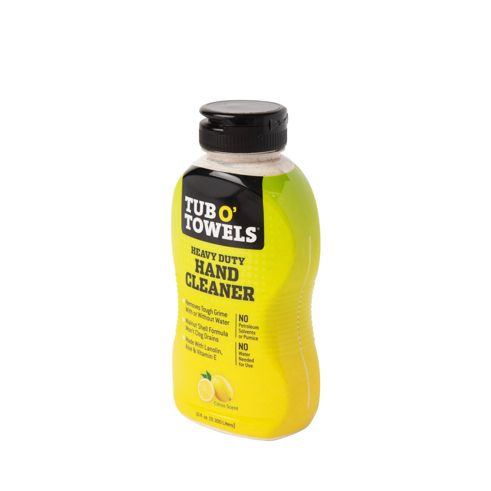 Tub O’ Towels, Heavy Duty Hand Cleaner, 10 oz. Squeeze Bottle, Ounces 10 oz,