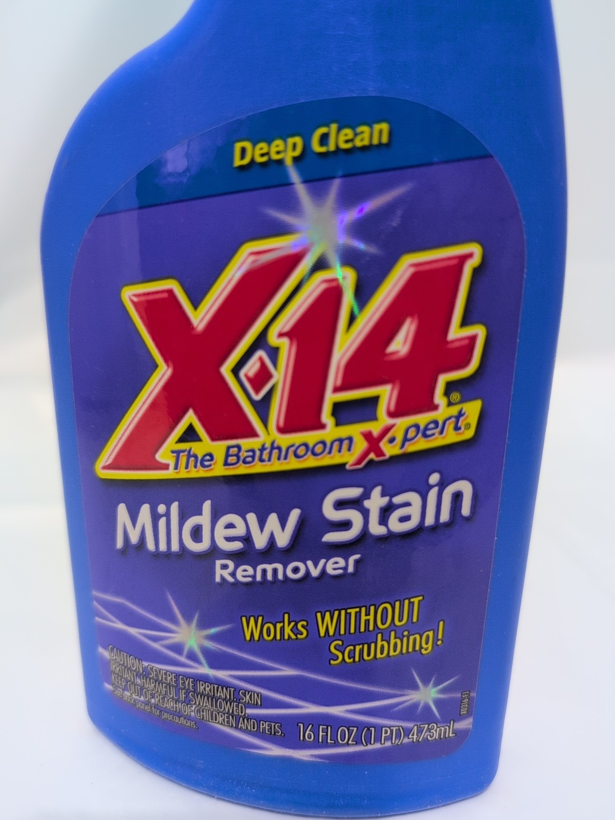 X-14 Mildew Stain Remover 260749 Bathroom Expert Deep Clean NEW 16 oz
