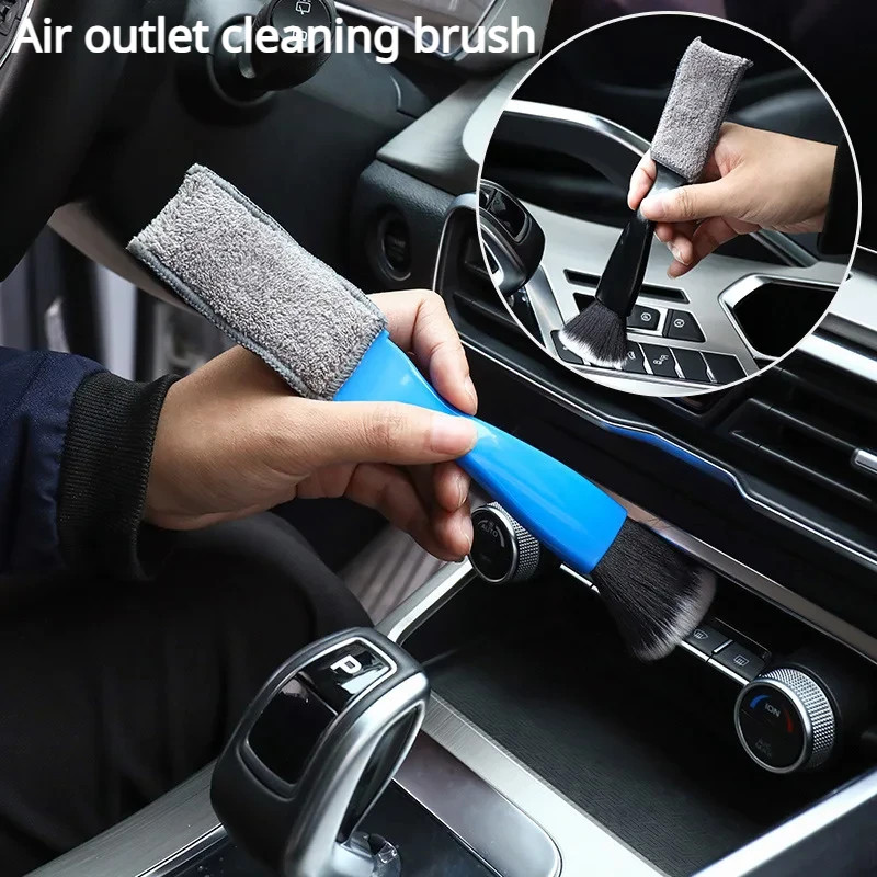 1Pcs Car Cleaning Tools Air Conditioning Air Outlet Clean Dust Removal Soft Brus