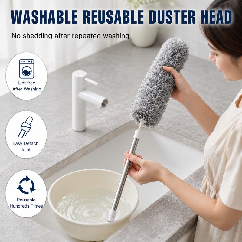 Bendable Cleanable Electrostatic Precipitation Brush