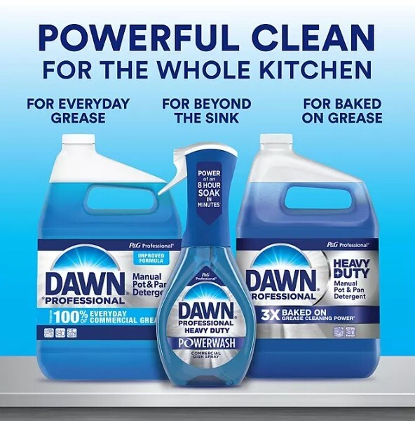 Dawn Dishwashing Liquid Original 1 Gallon Blue 57445EA