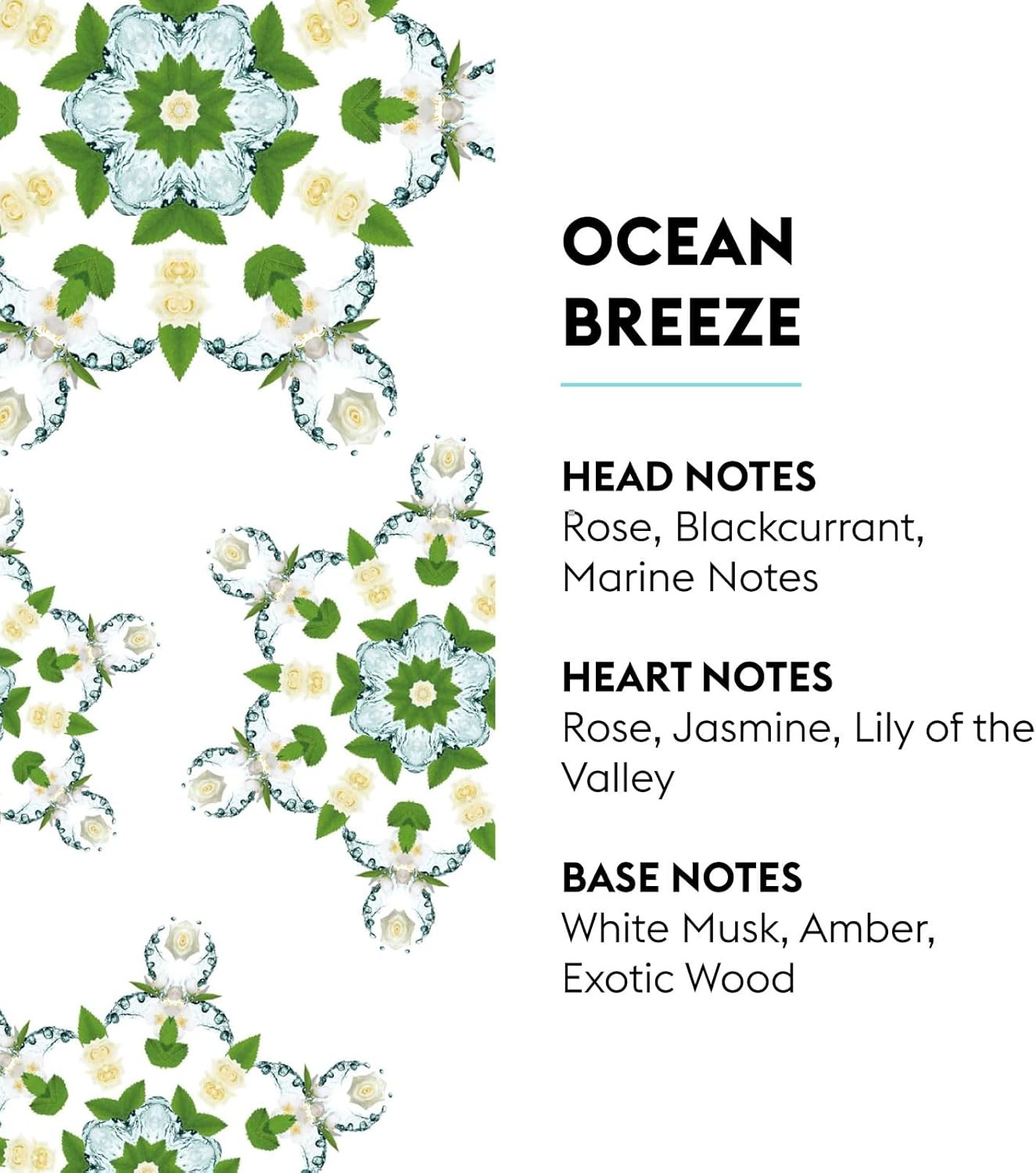 Maison Berger Ocean Breeze Lampe Berger Refill, 1 Liter (33.8 fl oz), 2-in-1 C