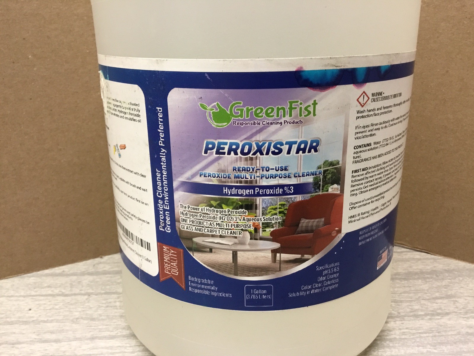 Peroxistar Ready To Use Multi-Purpose Cleaner- 1 Gallon