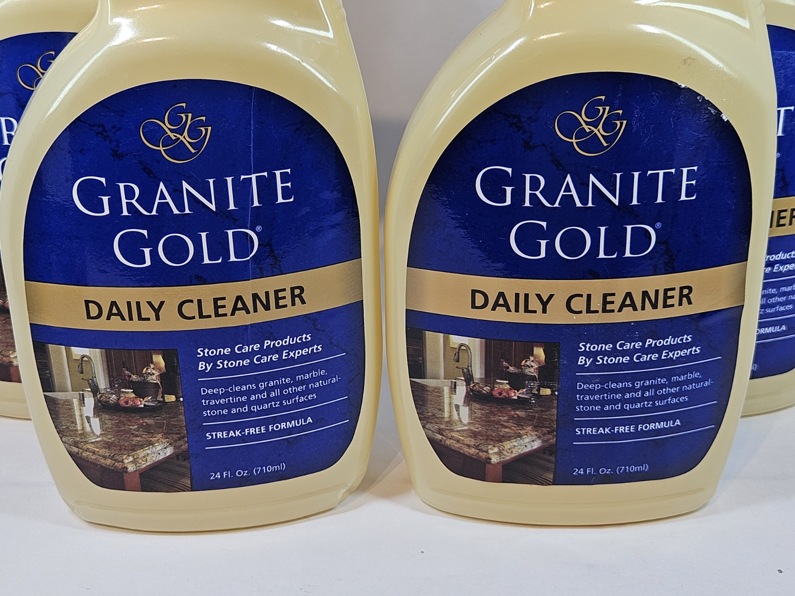 Lot of 6 24oz Bottles Granite Gold Daily Cleaner for Granite Marble Quartz Stone