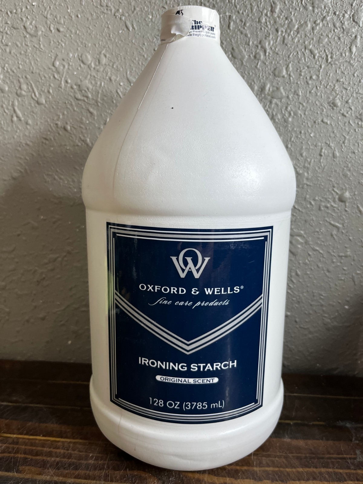 Oxford Wells Ironing Starch Original Scent 128 oz 1 Gallon Liquid
