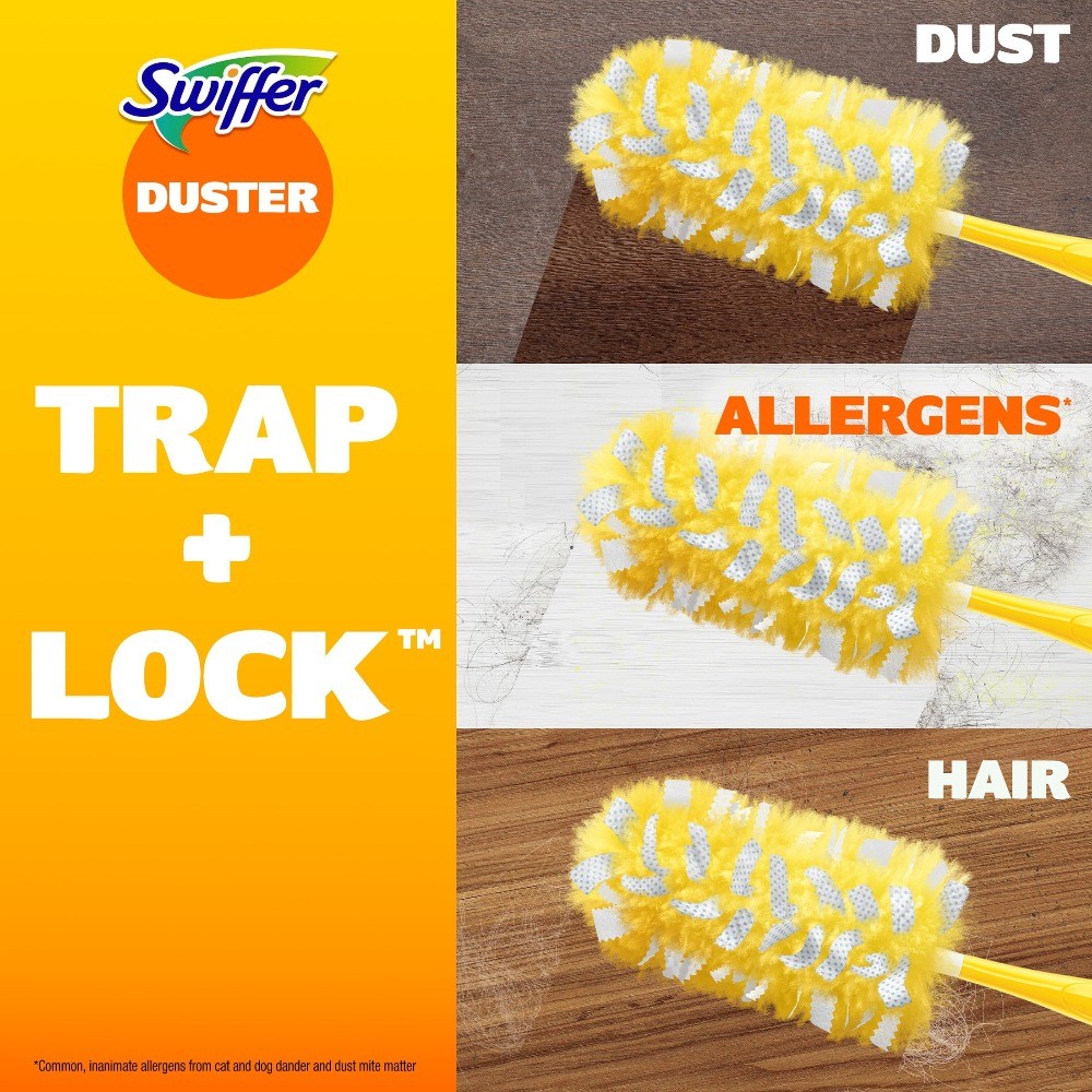 Swiffer Dusters Heavy Duty Duster Refills, Unscented, 6 Count
