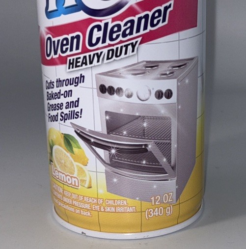 Scrub Free OVEN CLEANER Heavy Duty-Cuts Thru Grease/Food Spills-Lemon Scent 12oz
