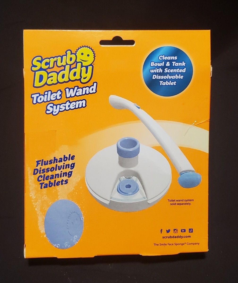 [3X] Scrub Daddy Fresh Rain Toilet Brush Scrubbing System Refills 6-Ct [G3R]
