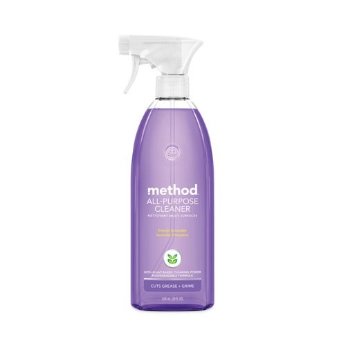 Method All-Purpose Cleaner, French Lavender Scent, 28 oz Spray Bottle