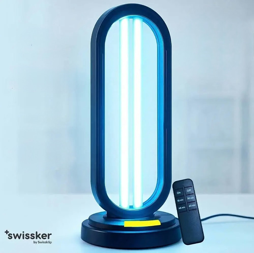 NEW HaloUV Swissker By Swissklip Powerful UV Light Enhanced Cleanliness Hygiene