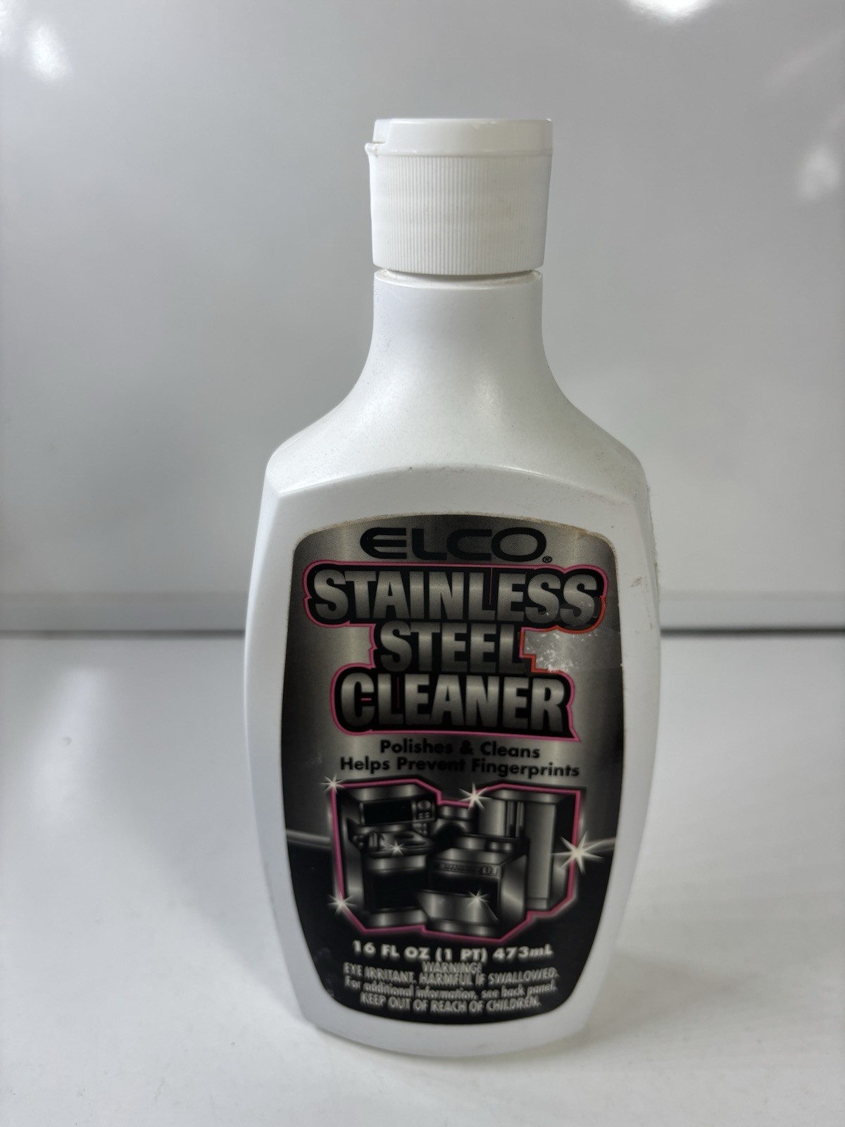 Vtg Discontinued Elco Kenmore Stainless Steel Cleaning Cream Large 16 oz