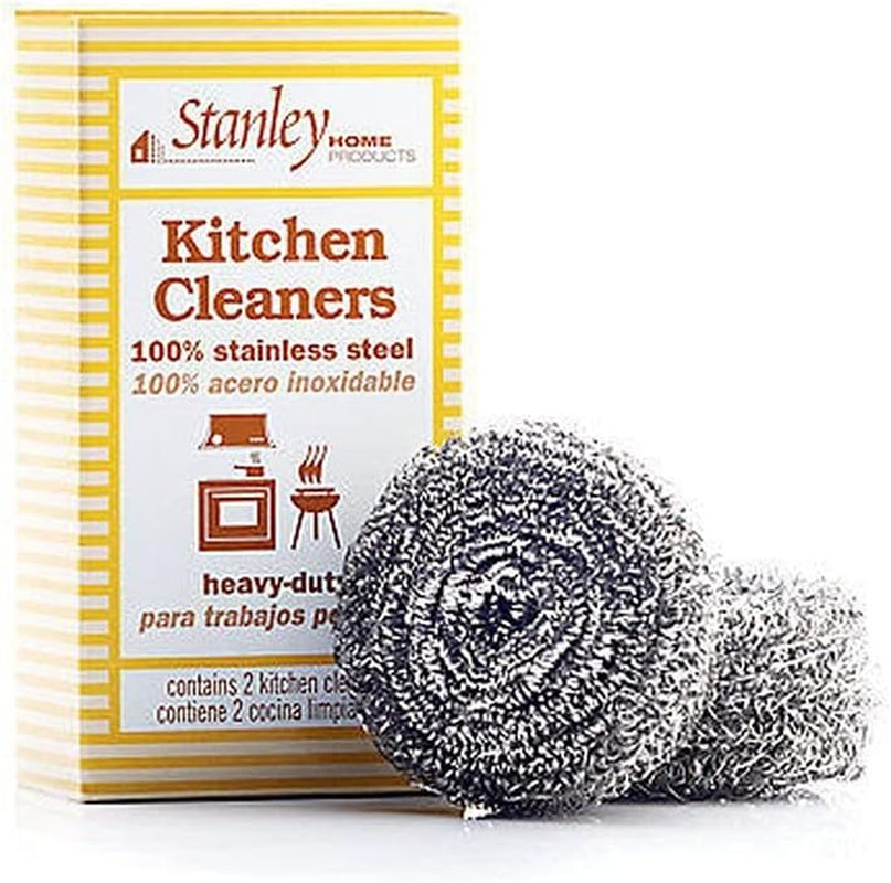 Stainless Steel Kitchen Scouring Cleaners (2 Cleaners Included)