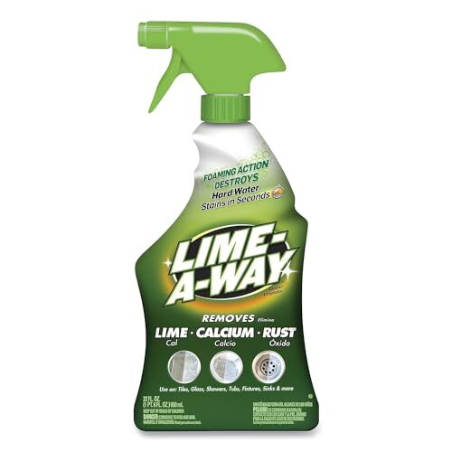 Cleaner, 22 Fluid Ounce Calcium Lime Cleaner and Rust Remover CLR Lime