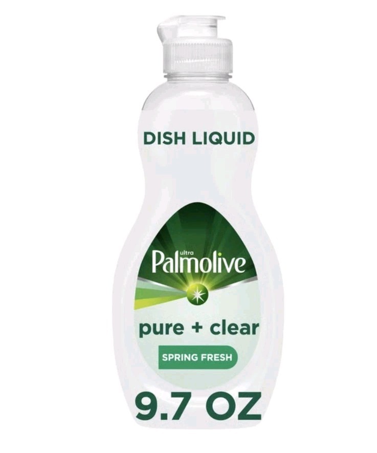 💚 PALMOLIVE 💚 (2-PACK) 9.7 Fl. Oz. 🫧 ●PURE + CLEAR● 🫧 Dishwashing Liquid 🫧.