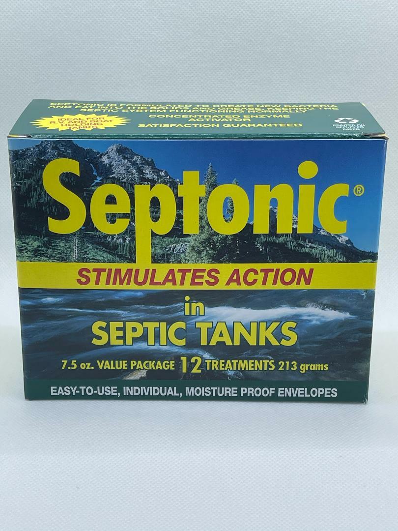 Septonic Septic Tank Treatment 12-treatment Pack Safe/Green/Clean Ceasepool/Sep