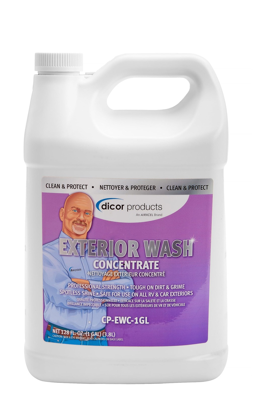 Dicor CP-EWC-1GL RV Black Streak Remover Exterior Cleaner 1 Gallon Formula