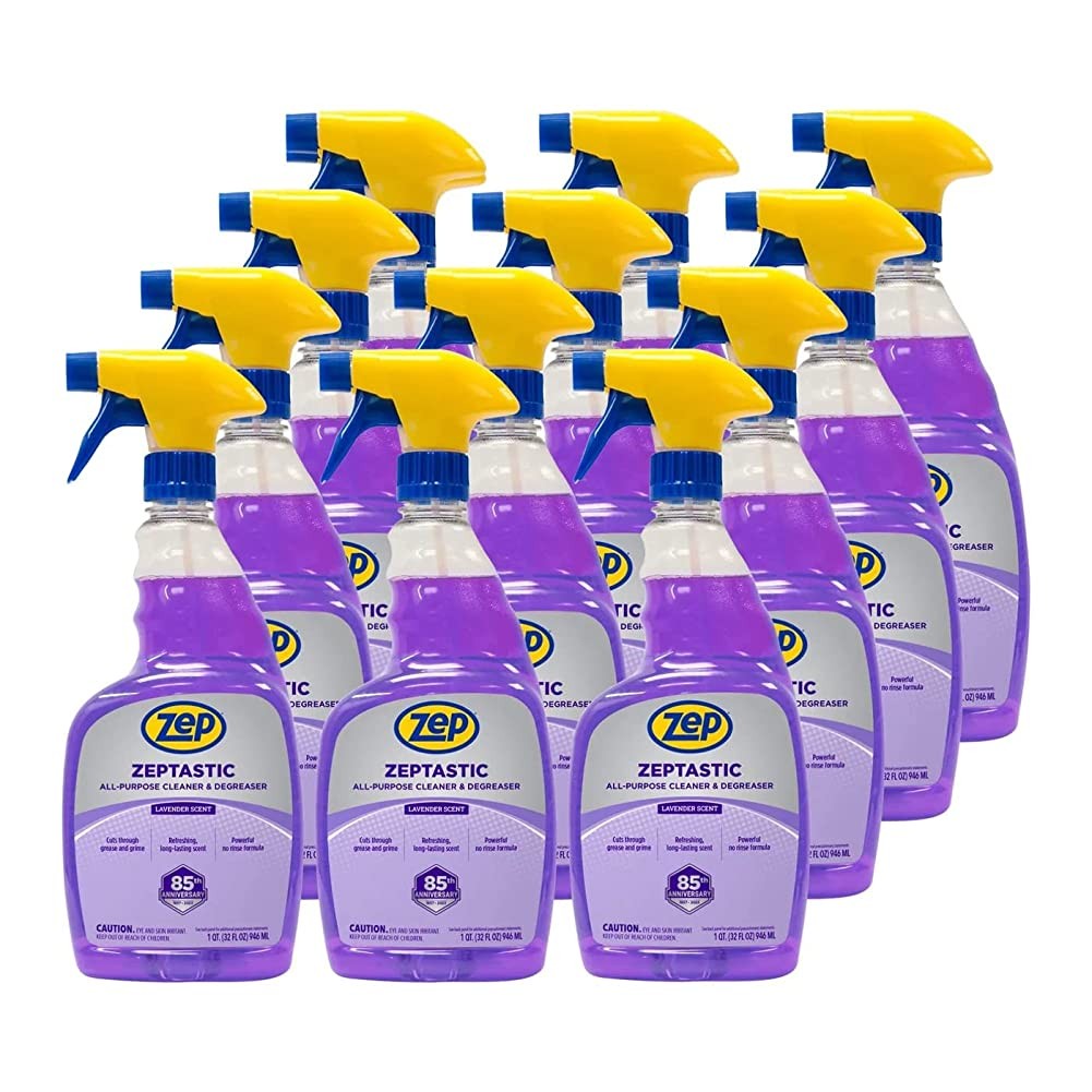 Zep Zeptastic All-Purpose Cleaner and Degreaser – 32 oz (Case of 12) 325712 –
