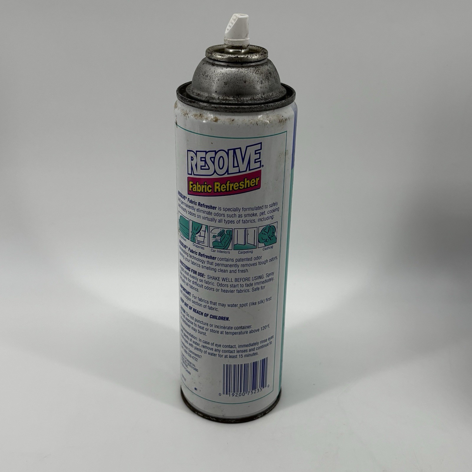 Vintage Resolve High Traffic Area Carpet Foam 22oz Crisp Linen Scent No Cap