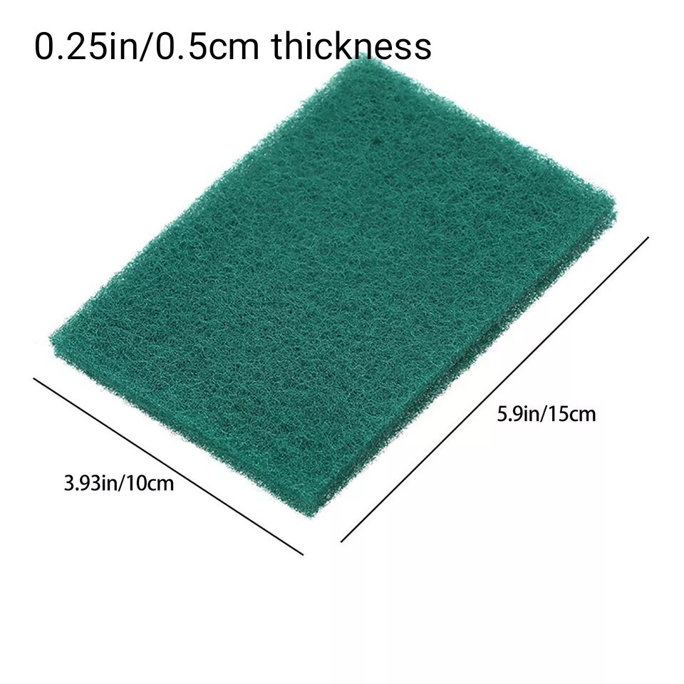 New 21pc Heavy Duty Scour Pads Household Kitchen Cleaning Scrubber Extra Thick